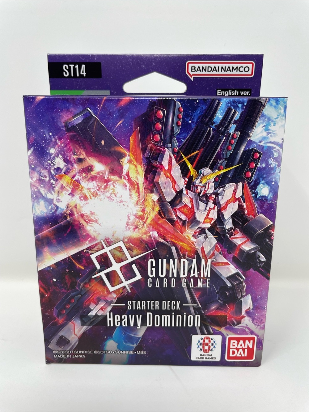 Gundam Starter Deck 14: Heavy Dominion (ST14) English Ver. Sealed Brand New